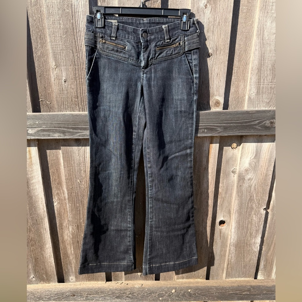AUTHENTIC Citizens Of Humanity Dark Wash Chateau Stretch #158, Trouser Fit
